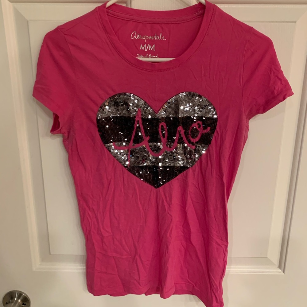 pink aero t-shirt 😉